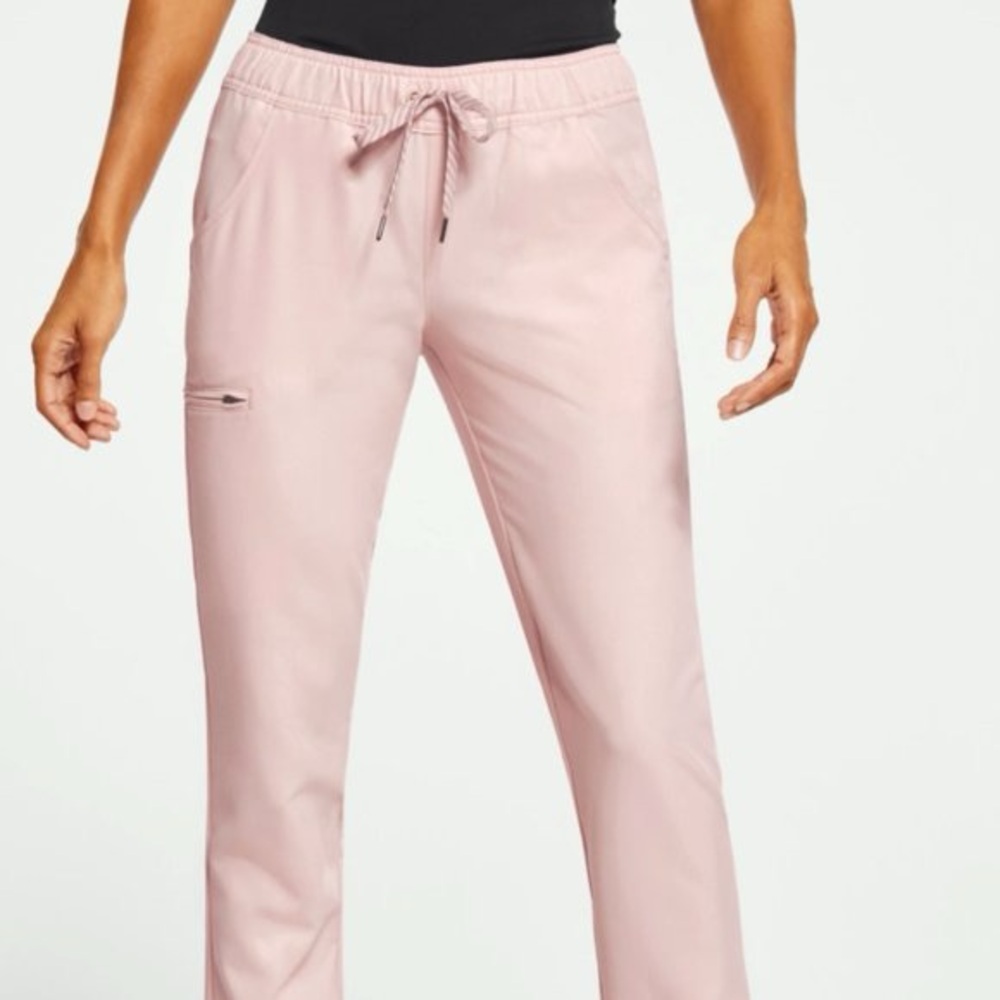 JAANUU WOMEN'S ESSENTIAL 5-POCKET JOGGER - Blushing Pink